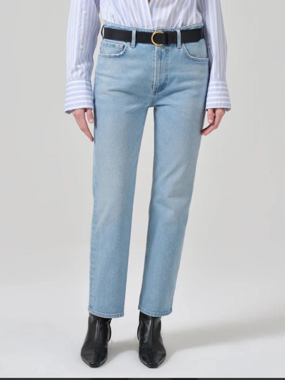 NWT CITIZENS OF HUMANITY Zurie Ankle Jeans In Garland 34